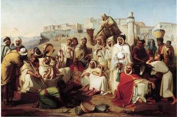 unknow artist Arab or Arabic people and life. Orientalism oil paintings 555 oil painting picture